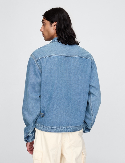 ZIP FRONT SHIRT JKT
