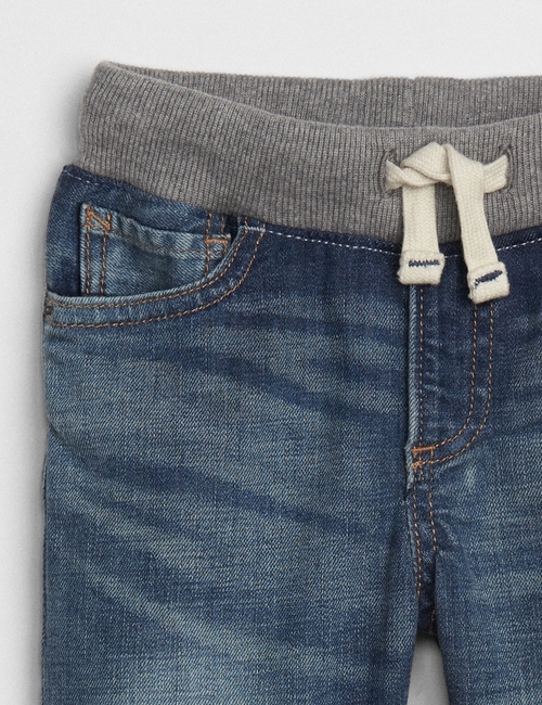 Toddler Pull-On Slim Jeans