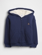 Baby & Toddler Sherpa-Lined Thermal Zip Hoodie
