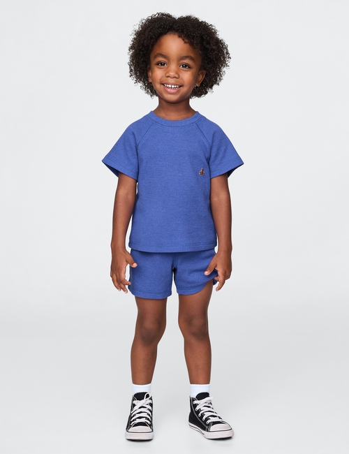 Baby & Toddler Waffle-Knit Outfit Set