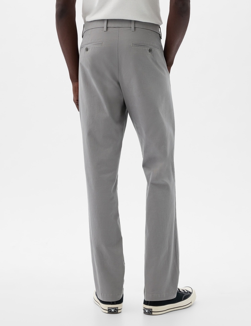 Modern Khakis in Straight Fit with GapFlex