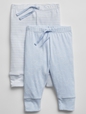 Baby Print Pull-On Pants (2-Pack)