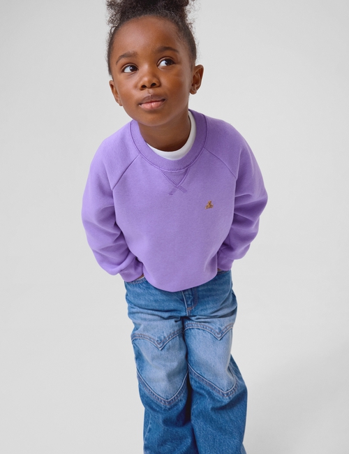 babyGap Wide-Leg Heart Jeans