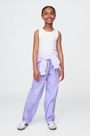 Kids Poplin Baggy Joggers