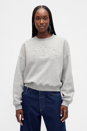 VintageSoft Logo Wedge Sweatshirt