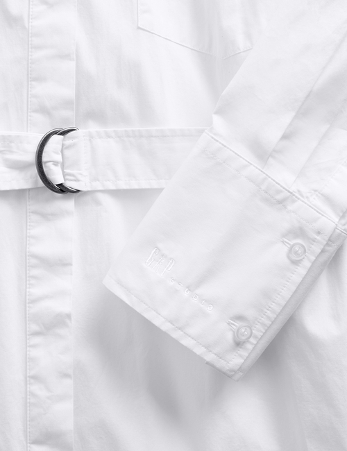 GAP STUDIO MAXI BELTED SHIRTDRESS