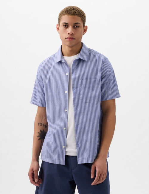 Resort Poplin Shirt in Standard Fit