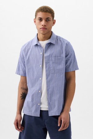 Resort Poplin Shirt in Standard Fit