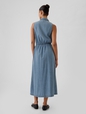 GapHeritage Western Denim Midi Dress