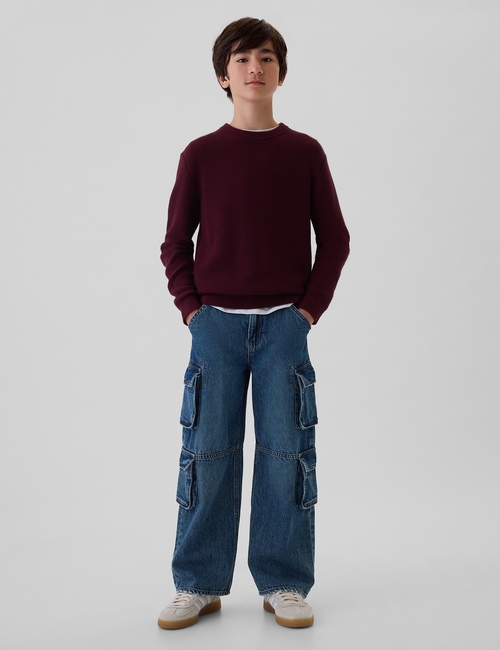Kids Textured Sweater