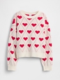 Kids Relaxed Graphic Crewneck Sweater