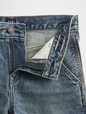 90S LOOSE DENIM SHORT - DK CARPENTER