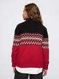 Kids Fair Isle Half-Zip Pullover Sweater