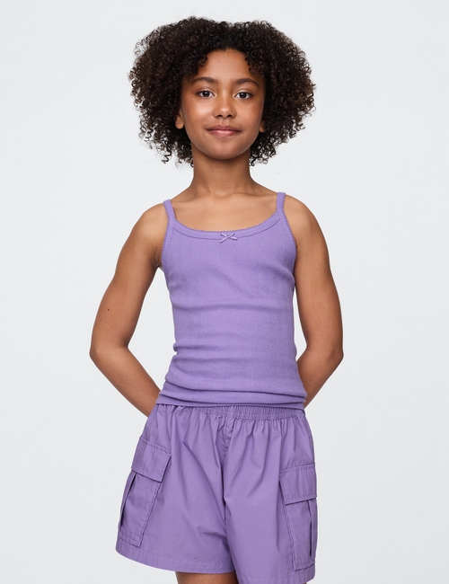 Kids Pointelle Rib Cami