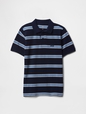 Kids Logo Pique Polo Shirt