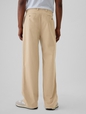 Modern Pleated Khakis in Baggy Fit