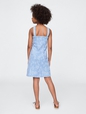 Kids Denim Floral Dress