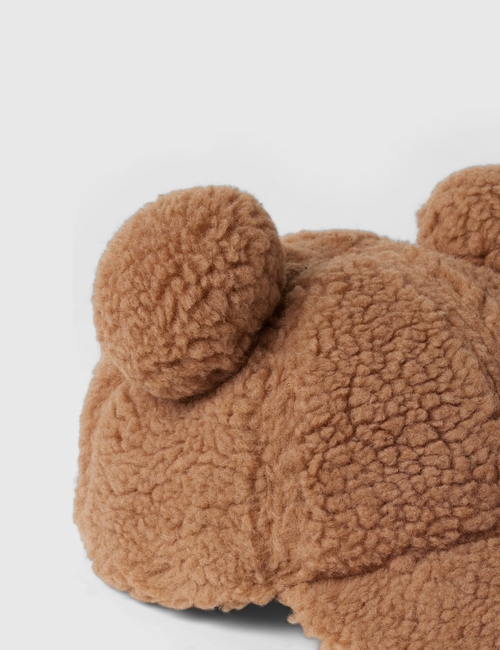 Toddler Sherpa Bear Baseball Hat