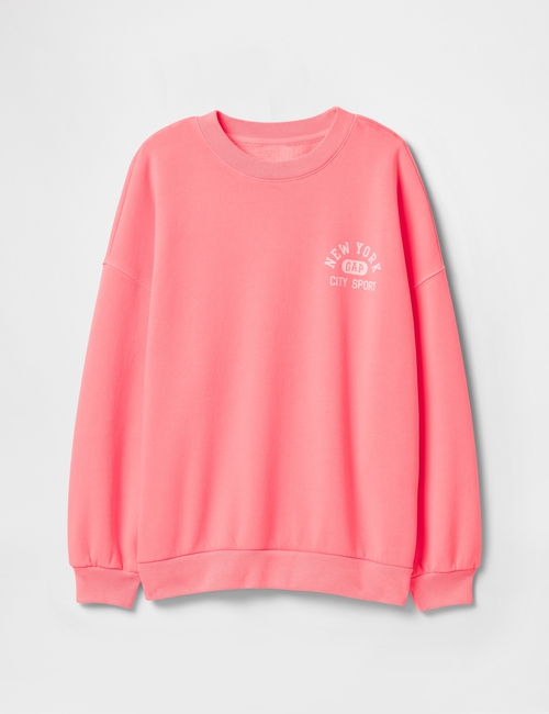 Kids VintageSoft NYC Logo Tunic Sweatshirt