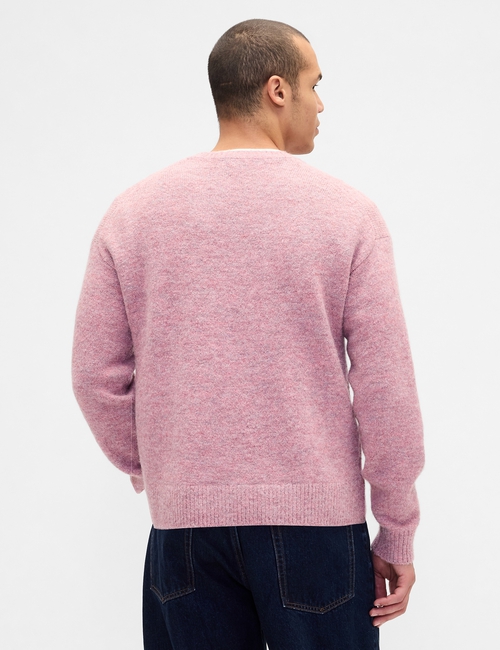 BRUSHED CROPPED VNECK