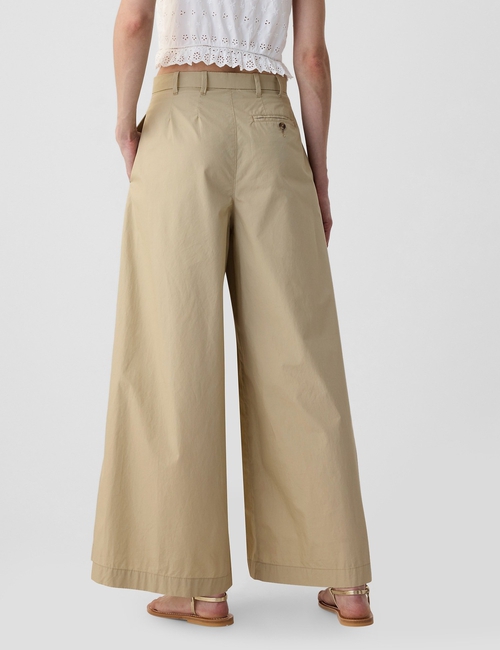 Gap × DÔEN High Rise Khaki Trousers