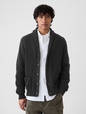 Textured Rib Shawl Cardigan