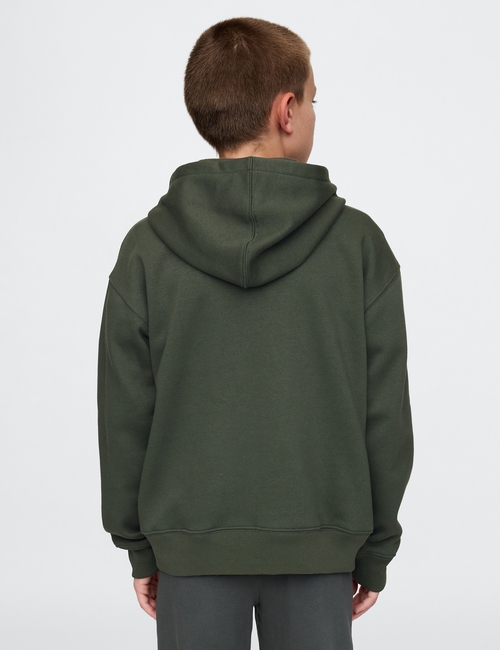 V-FRCH FLEECE HERITAGE LOGO FZ HOOD