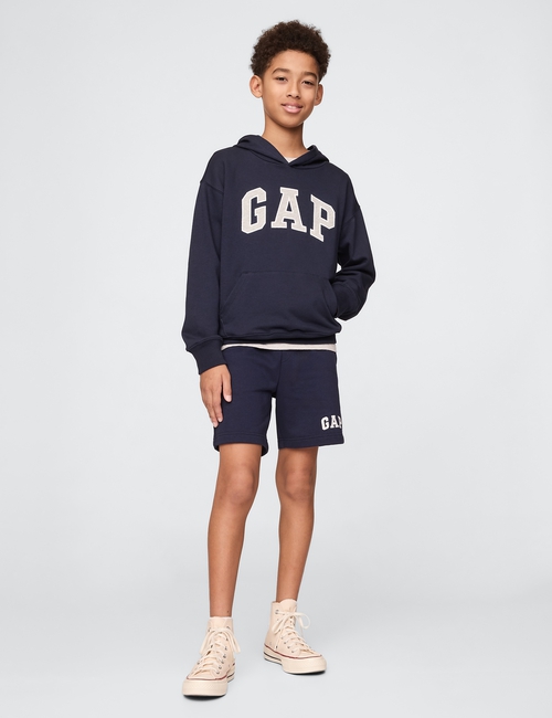 Kids Relaxed Gap Logo Pull-On Shorts