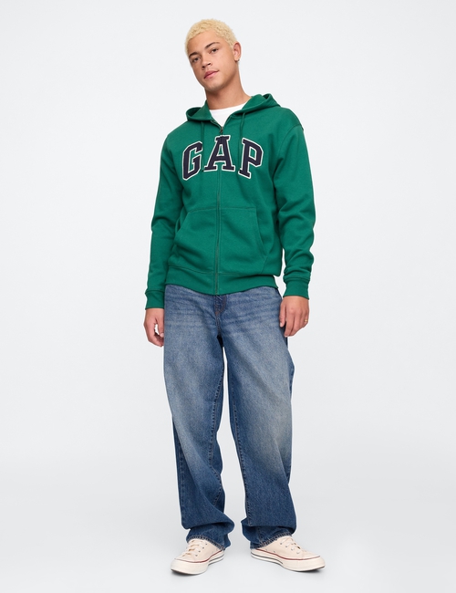 Gap Logo Zip Hoodie