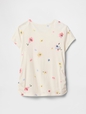 Kids Ruched Gap Logo T-Shirt