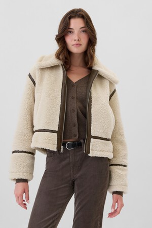 Relaxed Sherpa Coat