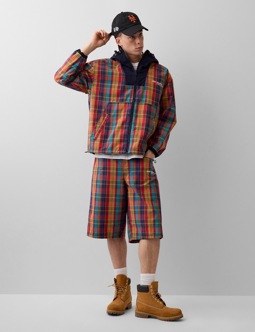 GAP X PROJ A PLAID SHORT