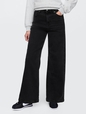 Curvy High Rise Stride Wide-Leg Jeans