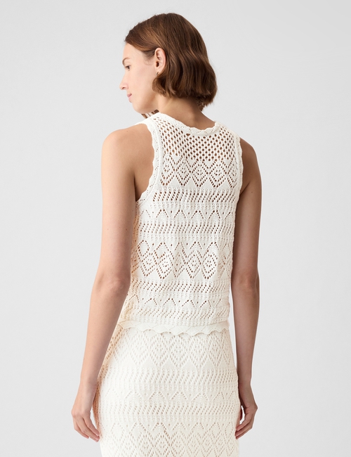 Crochet Halter Tank Top