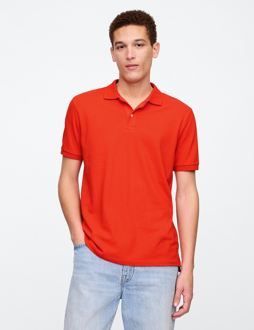 Stretch Pique Polo Shirt