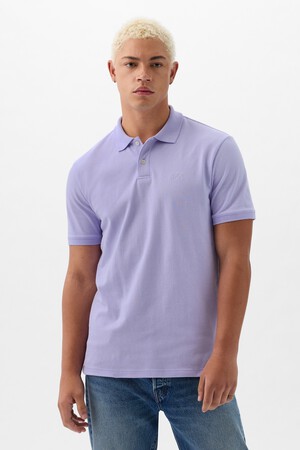 Gap Logo Pique Polo Shirt