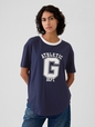 Organic Cotton Oversized Boyfriend Logo T-Shirt