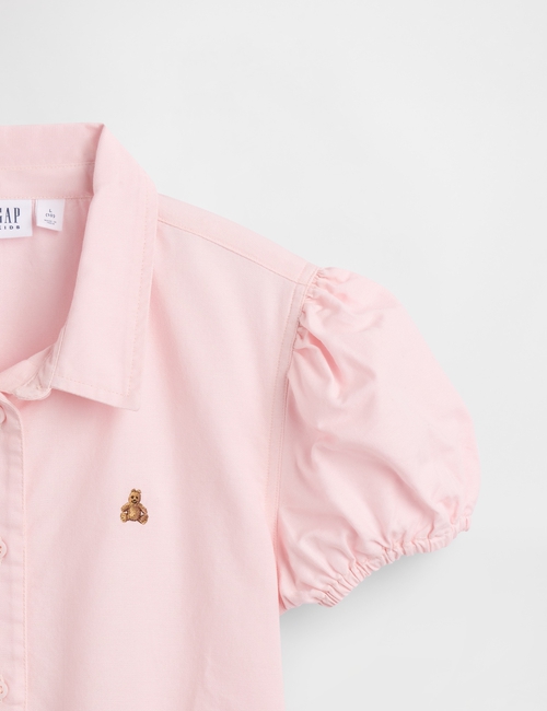 Kids Brannan Bear Tiered Shirtdress