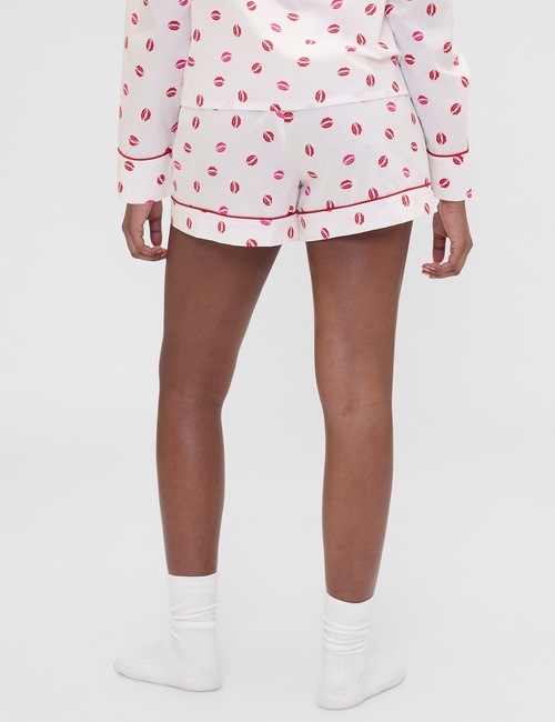 Gap × Summer Fridays Poplin Kiss PJ Boxer Shorts