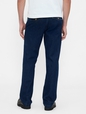 STRAIGHT FIT DARK WASH TROUSER