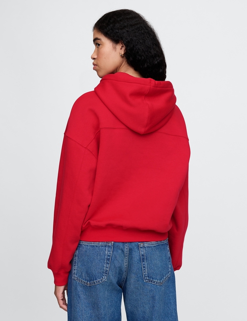 Vintage Soft Cropped Hoodie