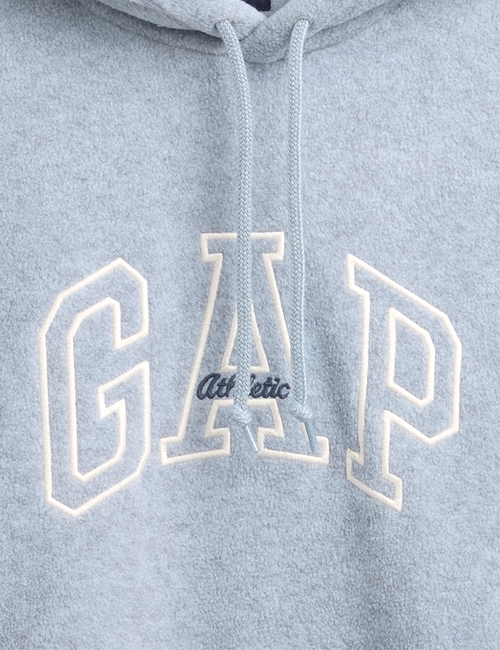 Oversized Athletic Logo Hoodie