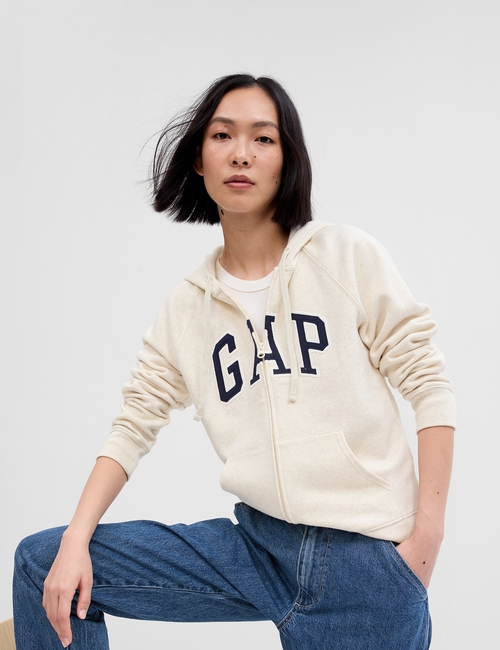 Gap Logo Zip Hoodie