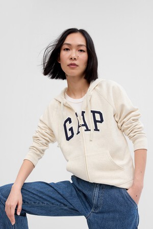 Gap Logo Zip Hoodie