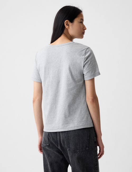 Organic Cotton Vintage Crewneck T-Shirt