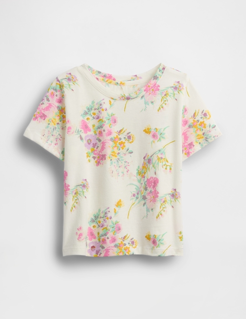 SPRING BF FASH SS PRINT TEE