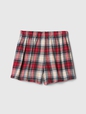 Kids Flannel Skort