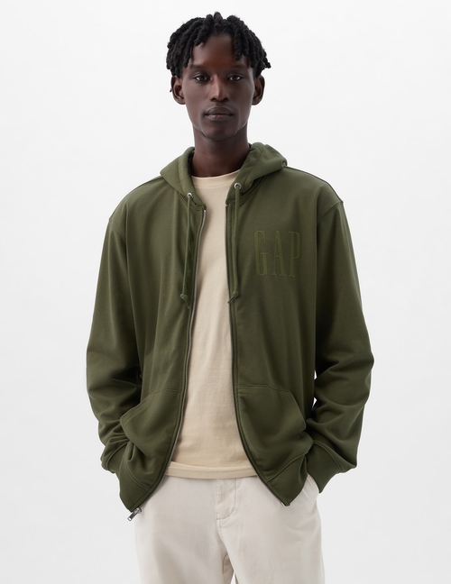 Gap Logo Full-Zip Hoodie