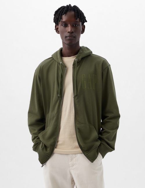 Gap Logo Full-Zip Hoodie