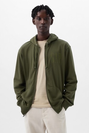 Gap Logo Full-Zip Hoodie